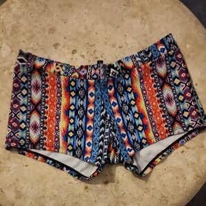 Onzie Colorful Patterned Women's Shorts